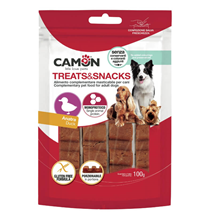 Camon Treats&Snacks posladek mesna ploščica, raca - 100 g