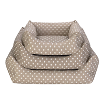 Pet Comfort oglato ležišče Uniform, različne velikosti - sivo