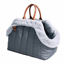Nobby prenosna torba za pse Akil, temno siva - 40 x 20 x 25 cm