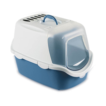 Stefanplast Cathy EasyClean mačje stranišče, modro - 56 x 40 x 40 cm
