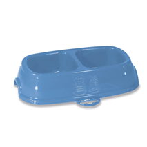 Stefanplast dvojna posoda Break 11, modra - 28 x 17 x 6 cm / 0,4 l
