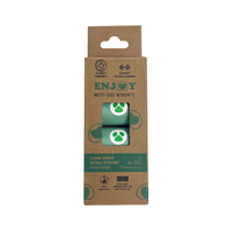 Enjoy Think Green Ultra Strong biorazgradljive drečke, zelene - 4 x 20 kos