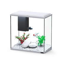 Aquatlantis akvarij Explorer Dublin LED Biobox, siv - 34 L / 40,5 x 20,5 x 40,8 cm