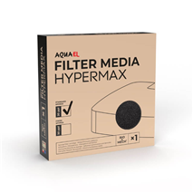 Aquael rezervna groba filtrirna gobica za filter Hypermax, črna - 1 kos