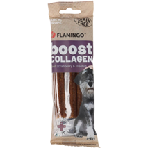 Flamingo BoostCollagen goveje palčke z brusnicami in šipkom, 3 kos - 54 g