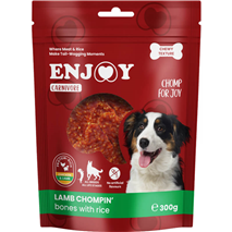 Enjoy Carnivore Chomp For Joy žvečljive kostke, ovca in riž - 300 g