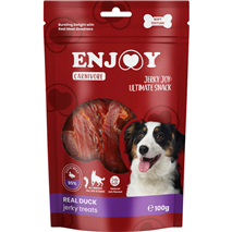 Enjoy Carnivore Jerky Joy mehki priboljški, račji fileji - 100 g
