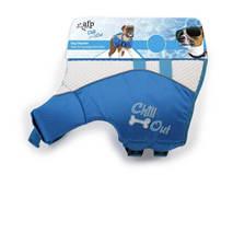 All for paws Chill Out plavalni jopič za psa M, moder - 35,5 cm