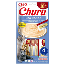 Inaba Cat Churu Purée Senior, tuna - 4 x 14 g