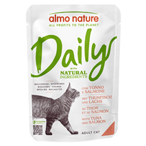 Almo Nature Cat Daily vrečka - tuna in losos - 70 g