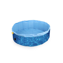 All For Paws Chill Out bazen za pse z razpršilnikom - moder