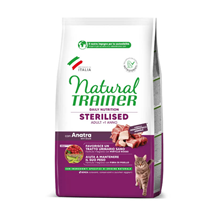 Natural Trainer Cat Sterilised Adult, raca - različna pakiranja