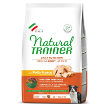 Natural Trainer Daily Nutrition Adult Medium - sveži piščanec