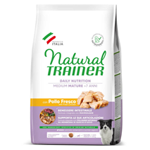 Natural Trainer Daily Nutrition Senior Medium - sveži piščanec