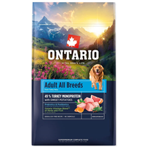 Ontario Adult All Breeds Monoprotein - puran in sladki krompir