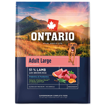 Ontario Adult Large - jagnjetina in rjavi riž