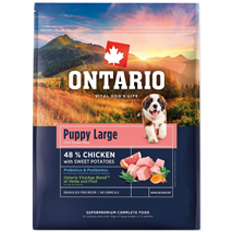 Ontario Puppy Large - piščanec in sladki krompir