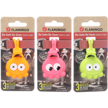 Flamingo LED lučka Fozy za povodec, različne barve - 12 x 4,5 x 1,5 cm