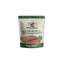 WolfPack Barf surova hrana v obliki palčk, kunec - 1 kg (20 x 50 g)