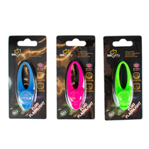 Duvo SEEcurity LED lučka Fluo za ovratnico, različne barve - 8 x 3 cm