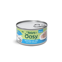 Oasy Cat Natury Adult fileji v želeju, konzerva - tuna in bela riba