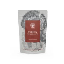 Essential Foods Turkey Mini Delights pasji priboljški, puran - 100 g