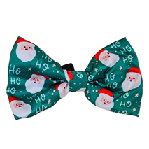 Nobby božični metuljček za pse z lučko, zelen - 10 x 6 cm