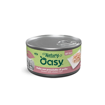 Oasy Dog Natury Adult fileji v želeju, konzerva - piščanec in šunka - 150 g
