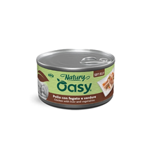 Oasy Dog Natury Adult fileji v želeju, konzerva - piščanec, jetra in zelenjava - 150 g