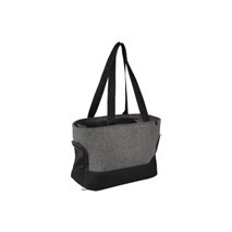 Flamingo prenosna torba za pse Brigitta, siva - 47 x 21 x 30 cm