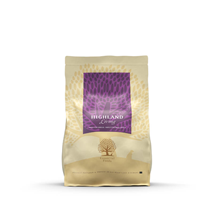 Essential Foods Dog Highland Adult - puran, losos in angus - mini ali large