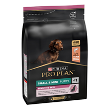 Purina Pro Plan Dog Puppy Mini Sensitive Skin, losos - 3 kg