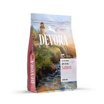 Devora Dog All Size Adult mono briketi - losos