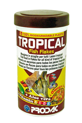 Prodac Tropical Fish Flakes - 100 ml / 20 g
