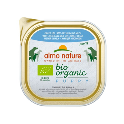 Almo Nature Bio Organic Puppy - piščanec - 300 g