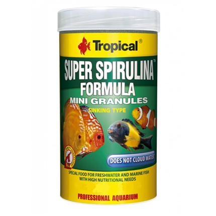 Tropical Super Spirulina Forte Mini granulat - 100 ml / 56 g