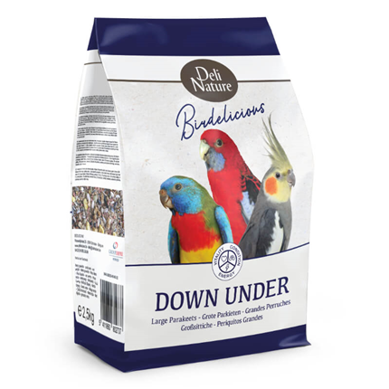 Deli Nature Birdelicious hrana za nimfe - 2,5 kg