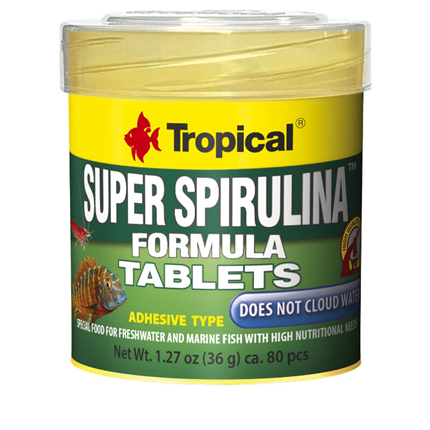 Tropical Super Spirulina Forte tablete - 36 g / 80 tablet