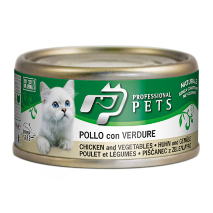 Professional Pets Naturale – piščanec in zelenjava - 70 g