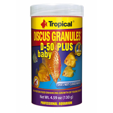 Tropical Discus Gran D-50 plus Baby - 250 ml / 130 g