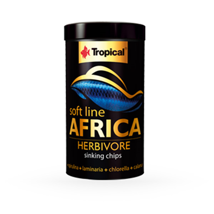 Tropical Soft Line mehka hrana za rastlinojede afriške ribe - 130 g