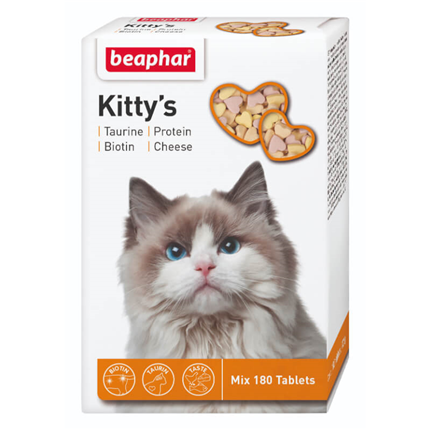 Beaphar Kitty's mix posladek za mačke - 180 tablet