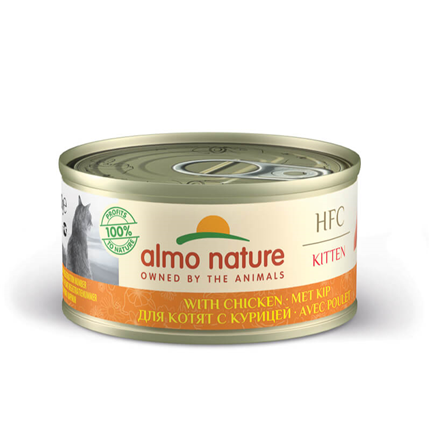 Almo Nature HFC Natural Kitten – piščanec – 70 g