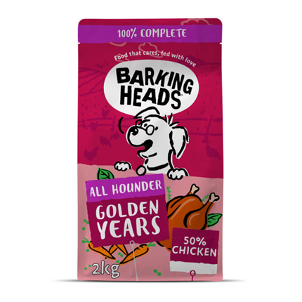 Barking Heads Golden Years za starejše pse