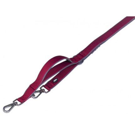 Nobby povodec Classic Preno Royal Training Loop – rdeč - 200 cm