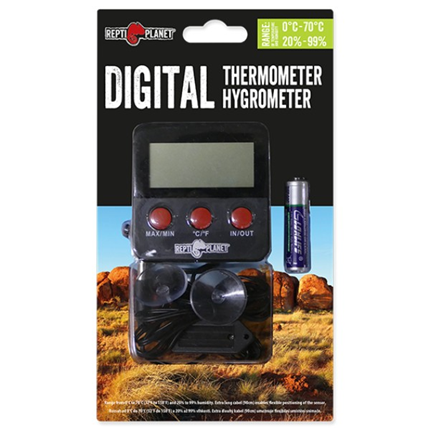 Repti Planet digitalni termometer/higrometer, zunanji
