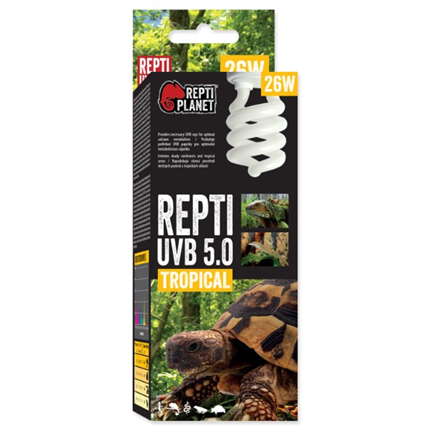 Repti Planet žarnica Repti Compact UVB, 5.0 - 26 W