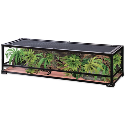 Repti Planet steklen terarij, sestavljiv - 120 x 45 x 32 cm