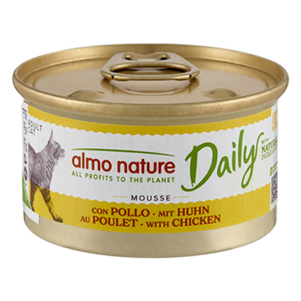 Almo Nature Daily Mousse konzerva - piščanec - 85 g