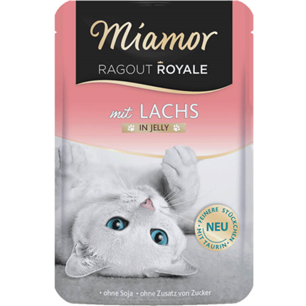 Miamor Ragu Royal - losos v želeju - 100 g